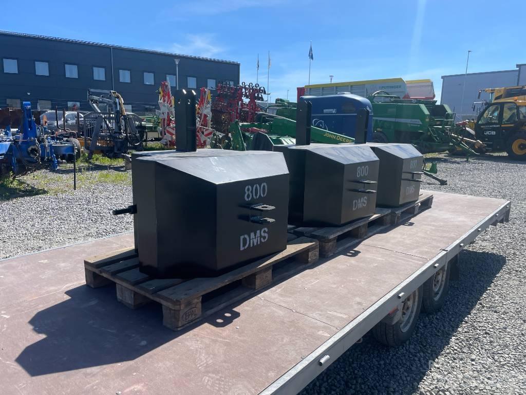  DSM Frontvikt 800kg Pesos Frontais