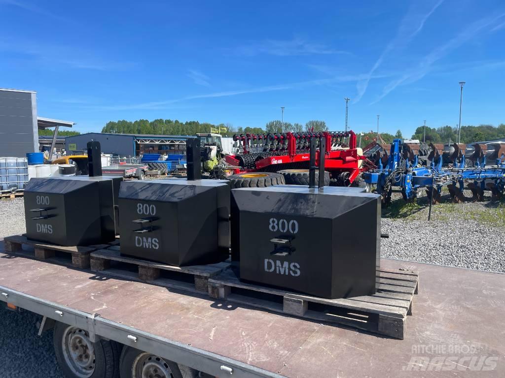  DSM Frontvikt 800kg Pesos Frontais