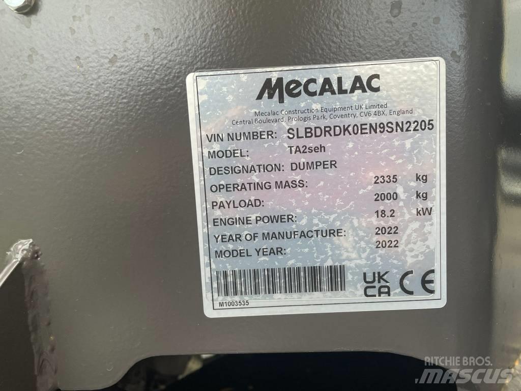 Mecalac TA2SEH Caminhões articulados