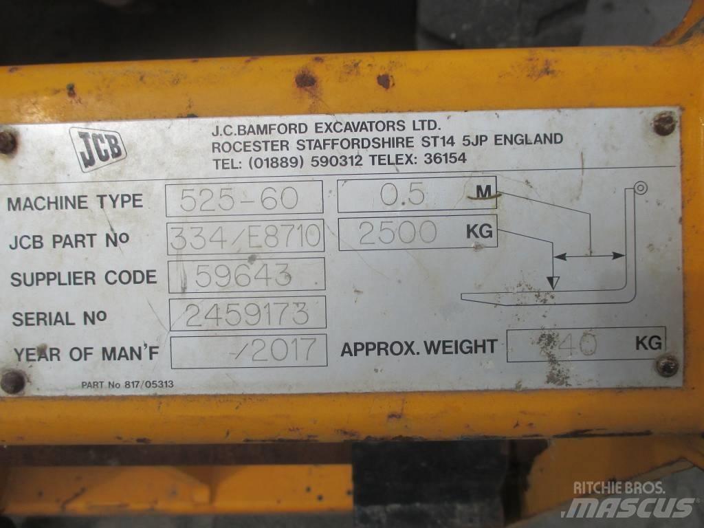 JCB 525-60 Manipulador telescópico