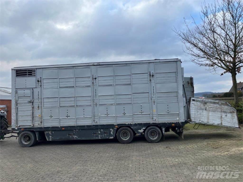 Pezzaioli 3-Stock Semi Reboques Transporte Animais