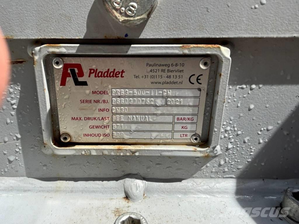 Pladdet PRG3-500 Garras