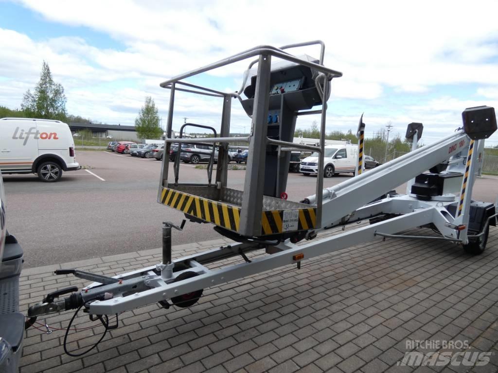 Dino 180 T  Skylift Plataformas aéreas montadas em atrelados