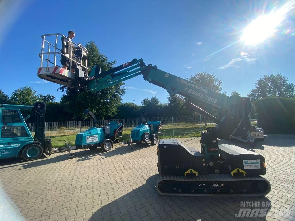 Almac Jibbi 1250 EVO Elevadores braços Telescópicos