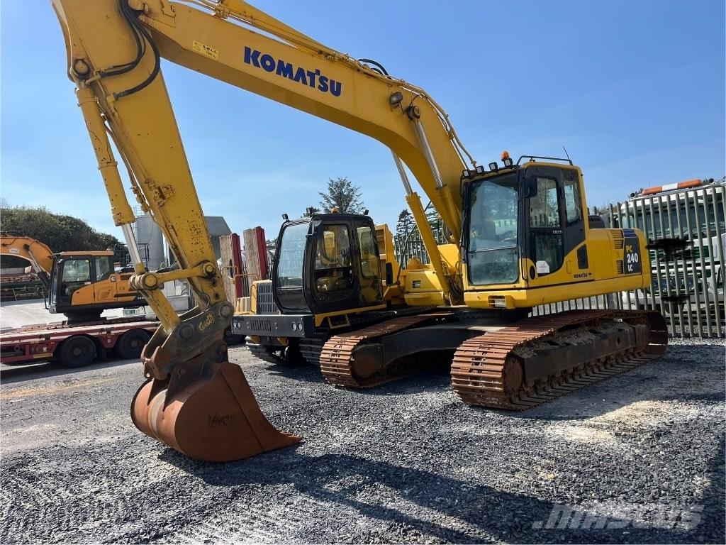 Komatsu Pc240-7 Escavadeiras de esteiras