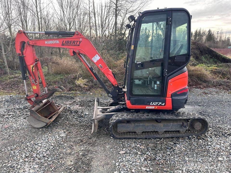 Kubota U 27 Miniescavadeiras