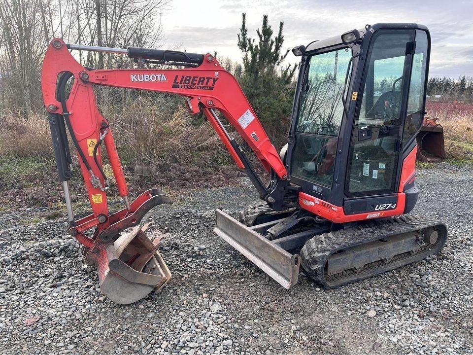 Kubota U 27 Miniescavadeiras