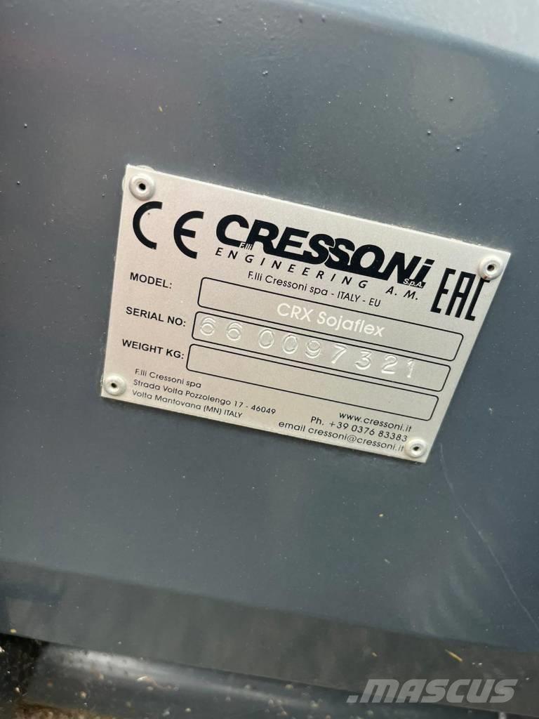Cressoni CRX 660 Ceifeiras debulhadoras compactas
