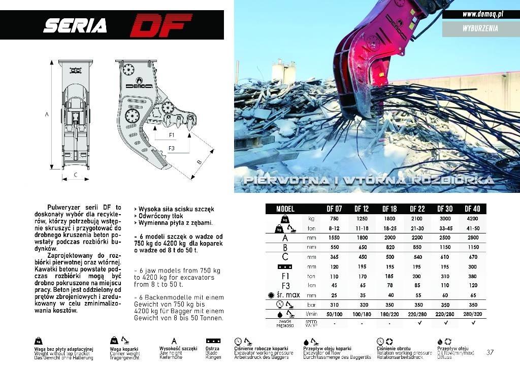 DEMOQ DF22 Trituradores