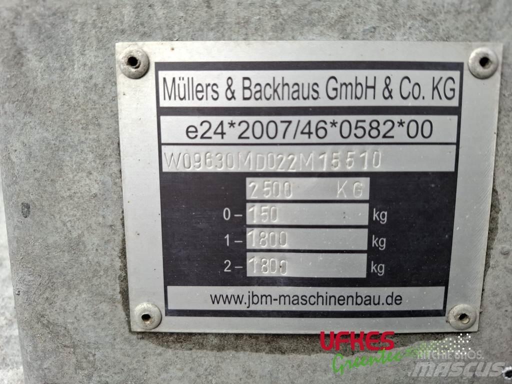 JBM 630 MDX Estilhaçadoras florestais