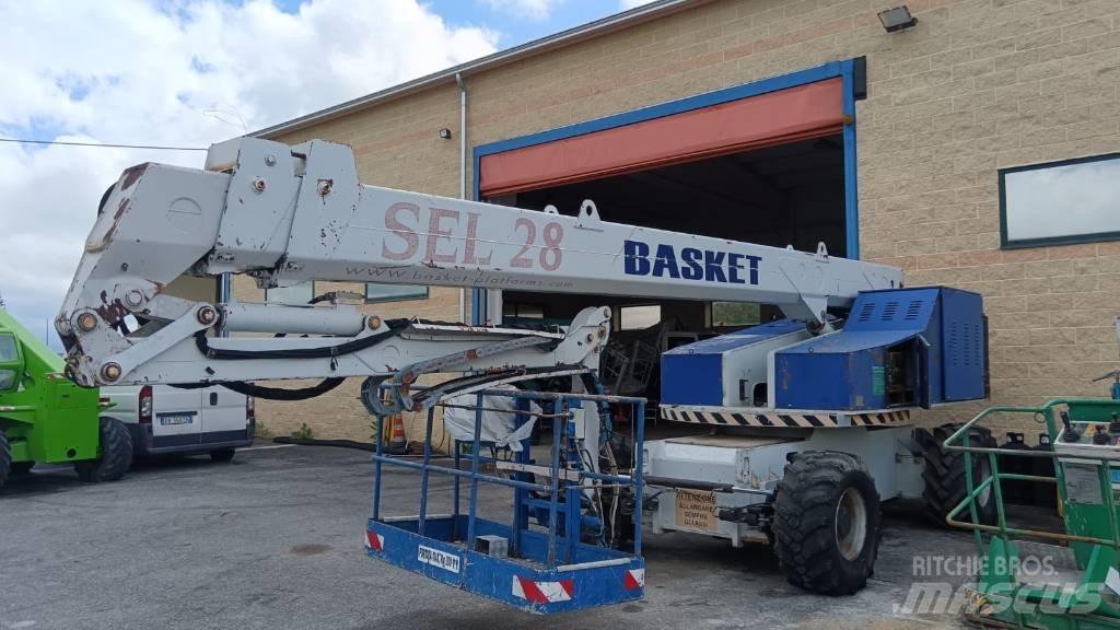  basket SEL 28 Elevadores braços Telescópicos