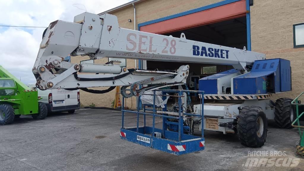  basket SEL 28 Elevadores braços Telescópicos