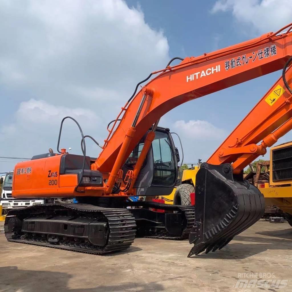 Hitachi zx200 Escavadeiras de esteiras