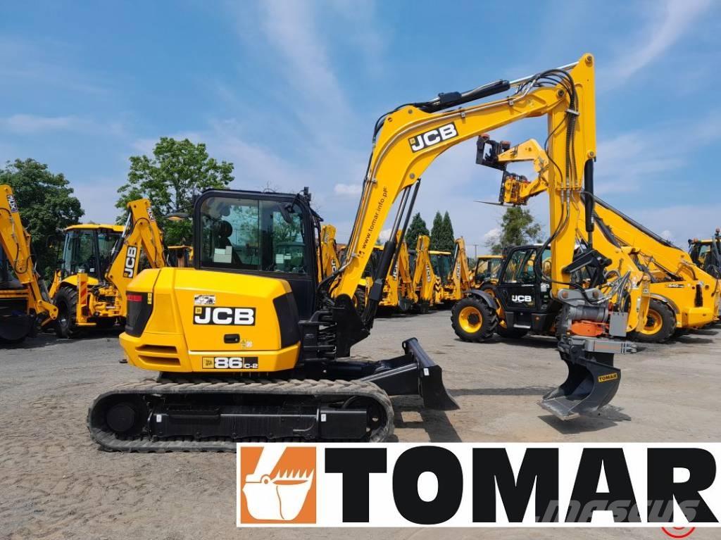 JCB 86 C-2 Escavadoras Midi 7t - 12t