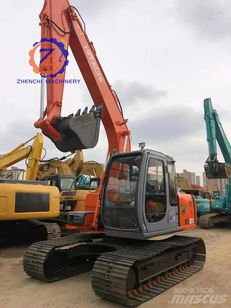 Hitachi EX 120/ Escavadeiras de esteiras