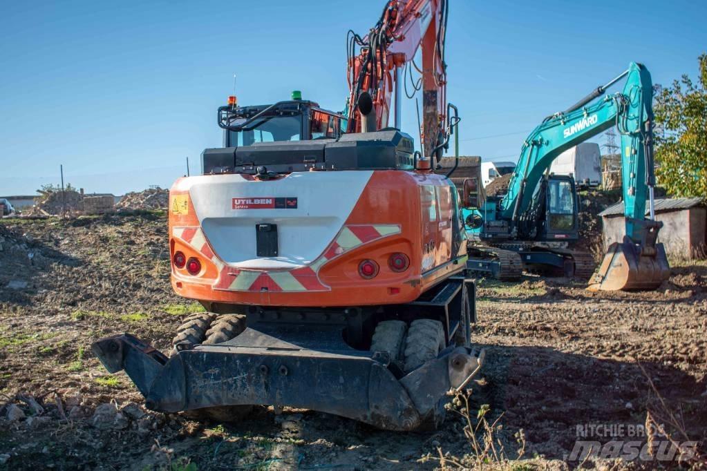 Hitachi ZX 145 Escavadoras de rodas