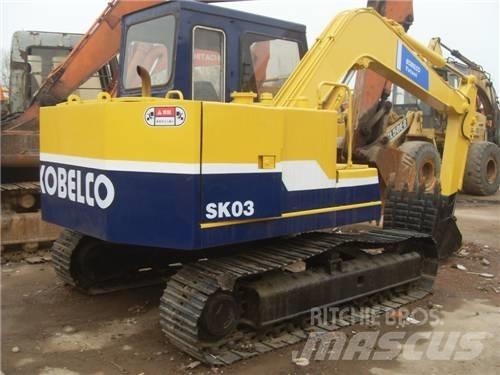 Kobelco SK03 Miniescavadeiras