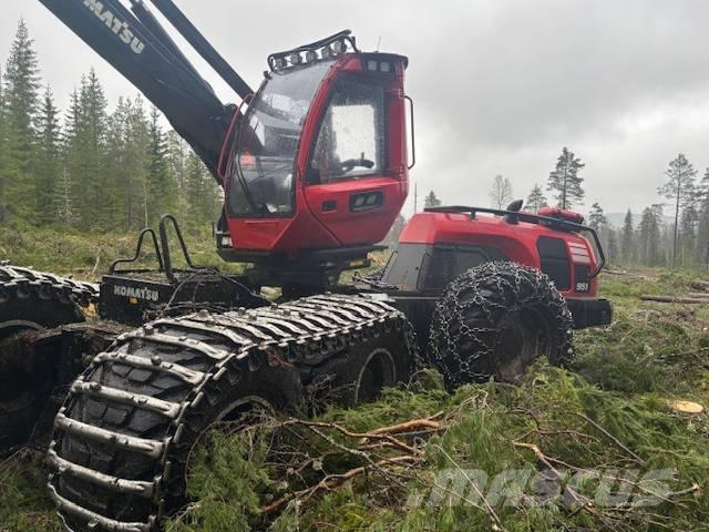 Komatsu 951 Processadores florestais