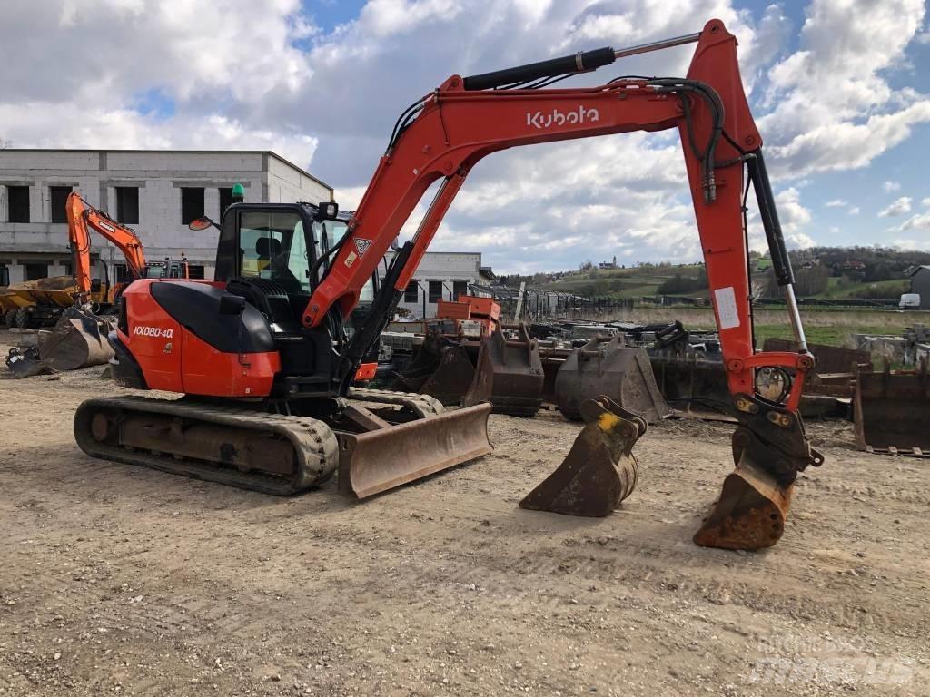 Kubota KX 080-4 Escavadeiras de esteiras