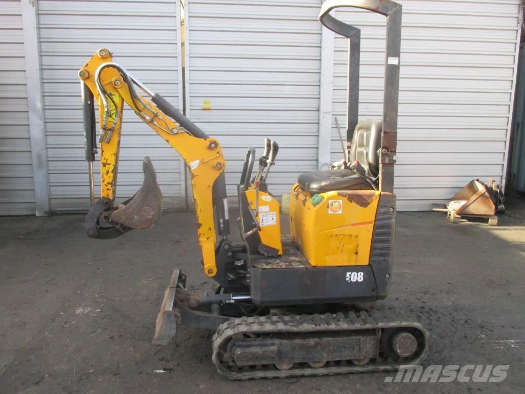 Bobcat E 08 Miniescavadeiras