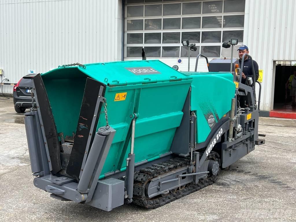 Vögele Super 800 Espalhadoras de asfalto