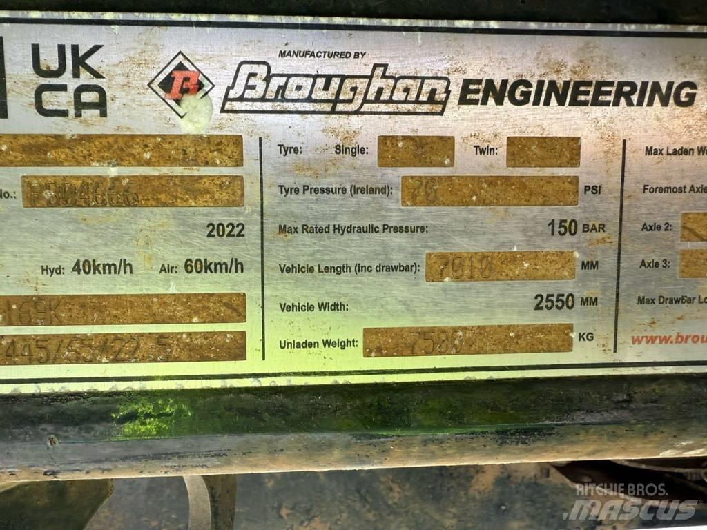 Broughan B 20 Reboques Agrícolas basculantes
