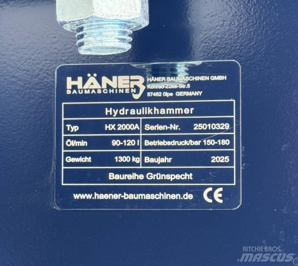  Haner HX 2000A Martelos de quebragem