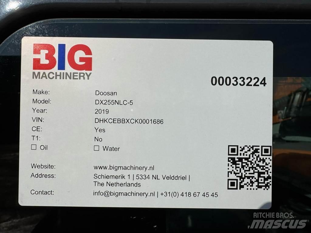 Doosan DX255NLC-5 Escavadeiras de esteiras