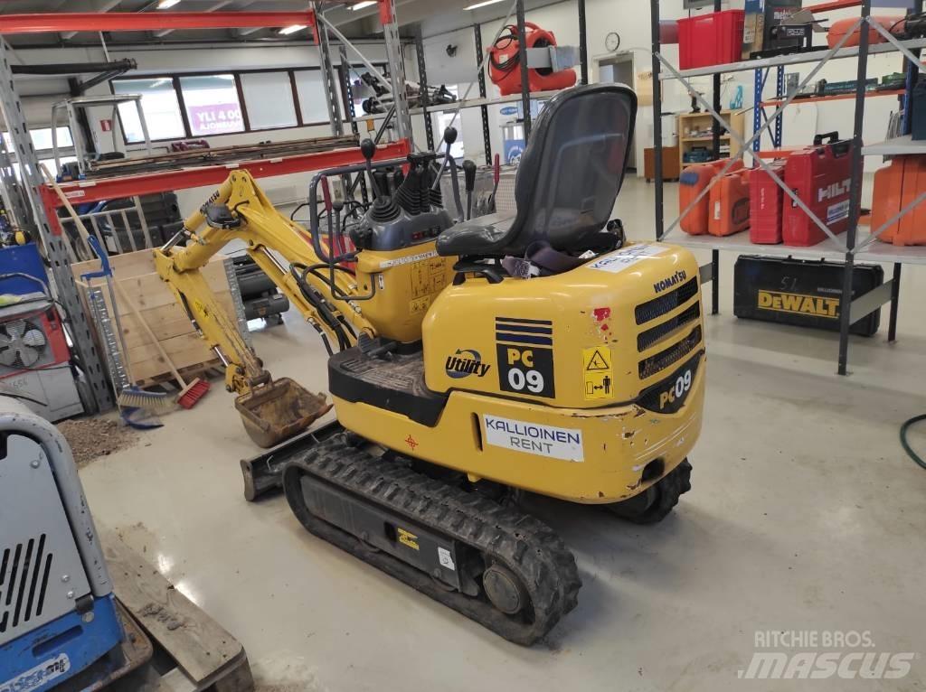 Komatsu PC 09-1 Miniescavadeiras