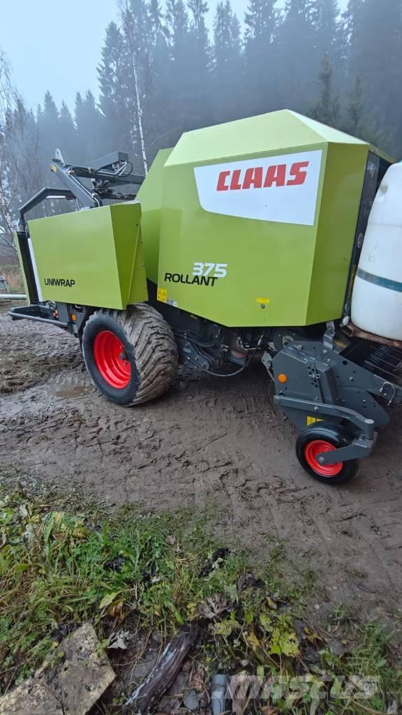 CLAAS 375 Uniwrap Enfardadeira de rolos