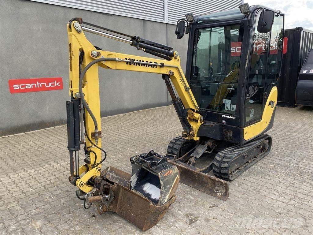 Yanmar SV18 Escavadoras de rodas