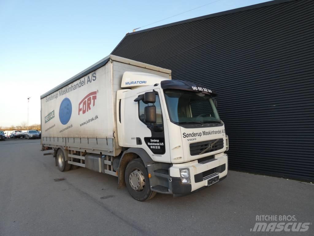 Volvo FE 280 Camiões caixa cortinas laterais
