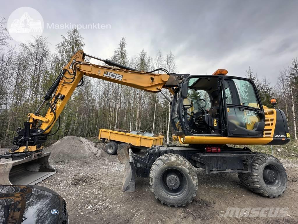 JCB JS 145 W Escavadoras de rodas