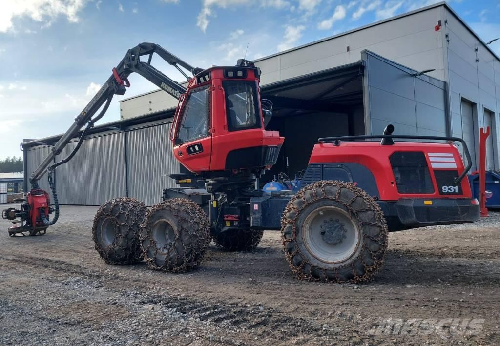 Komatsu 931 Processadores florestais