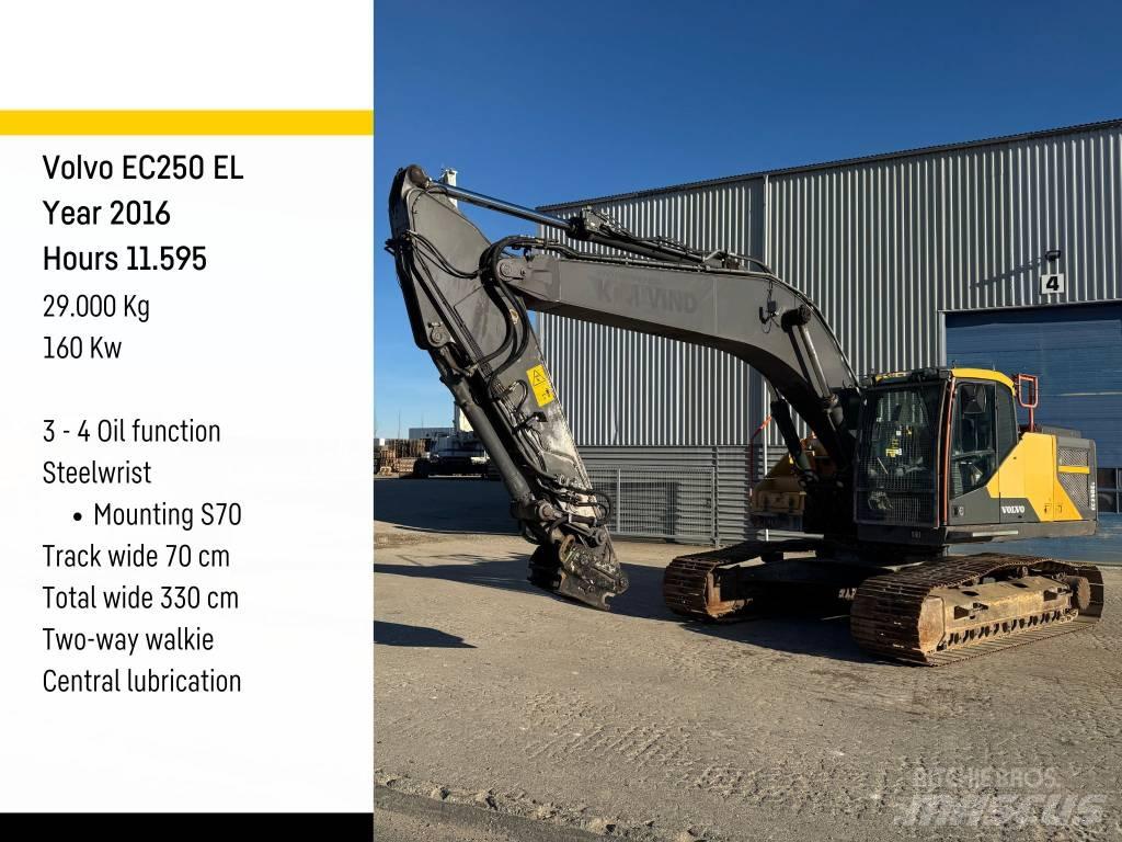 Volvo EC 250 EL Escavadeiras de esteiras