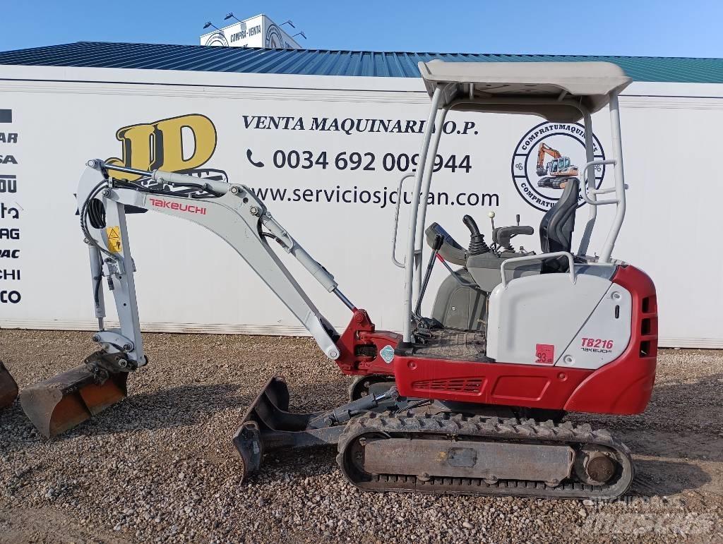 Takeuchi TB 216 Miniescavadeiras