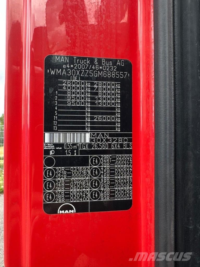 MAN TGX 26.560 6x4 Cavalos Mecânicos
