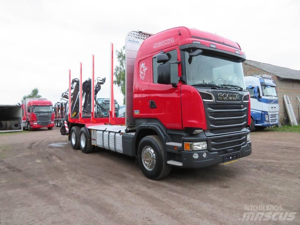 Scania R 450 Caminhões de transporte de troncos