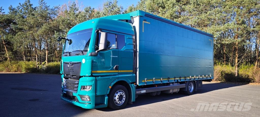 MAN TGX 18.470 Camiões caixa cortinas laterais