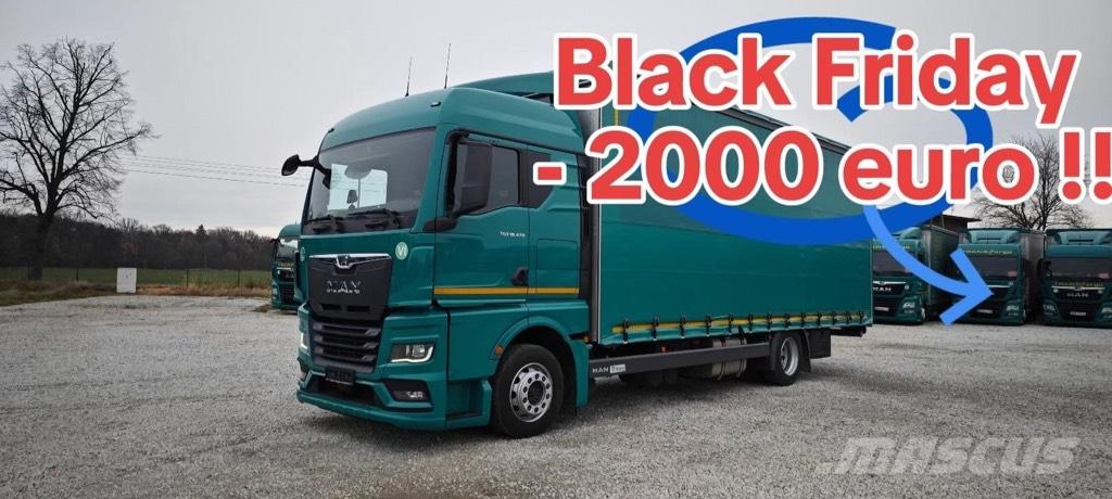 MAN TGX 18.470 Camiões caixa cortinas laterais