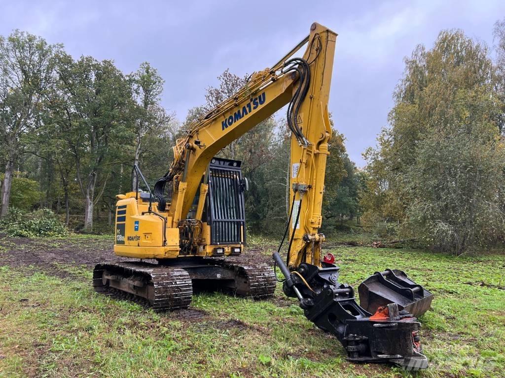 Komatsu PC138US-11 Escavadeiras de esteiras