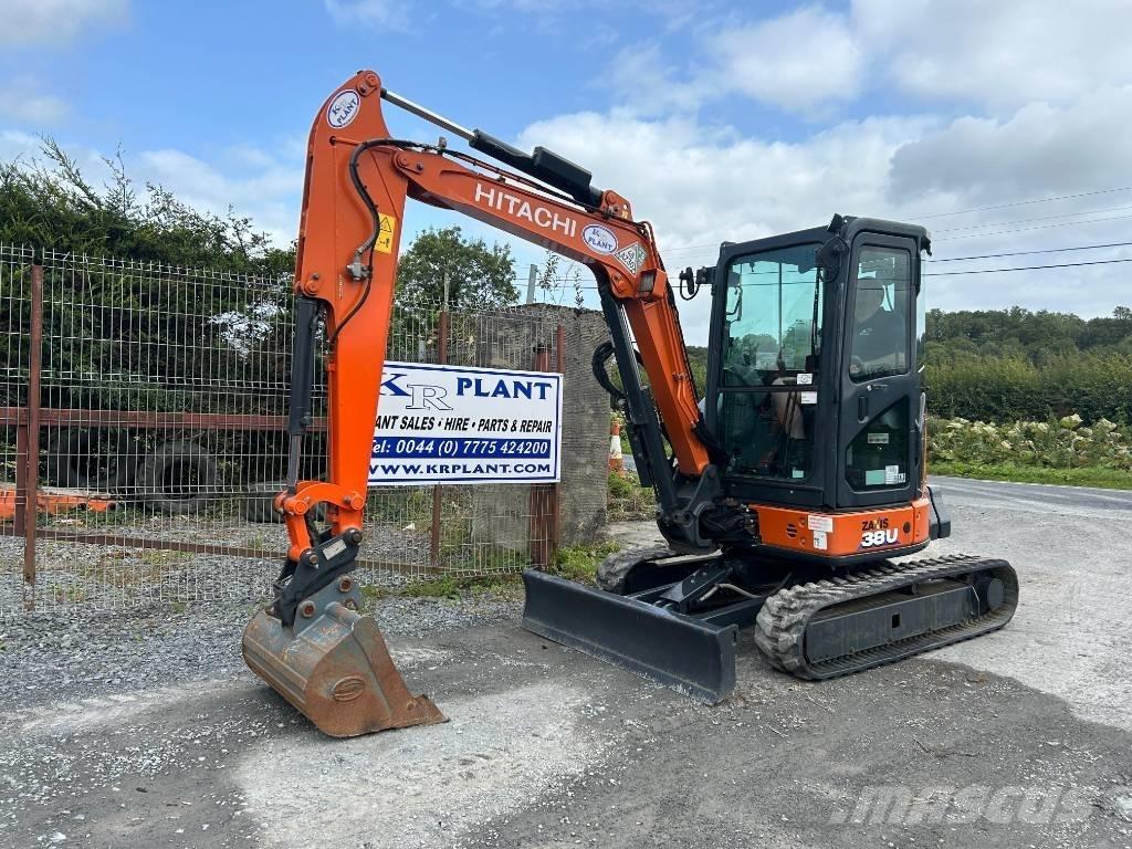 Hitachi ZX 38 U-6 Miniescavadeiras