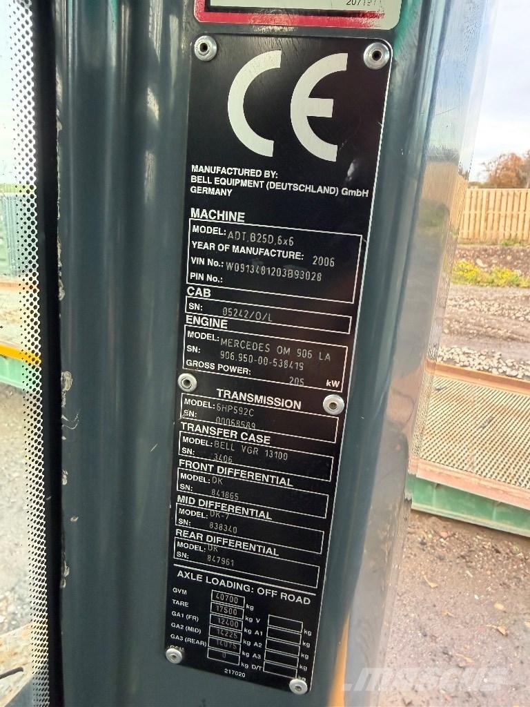 Bell B 25 D Caminhões articulados