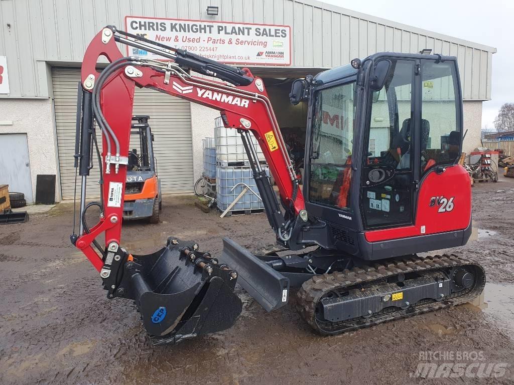 Yanmar SV26 Miniescavadeiras