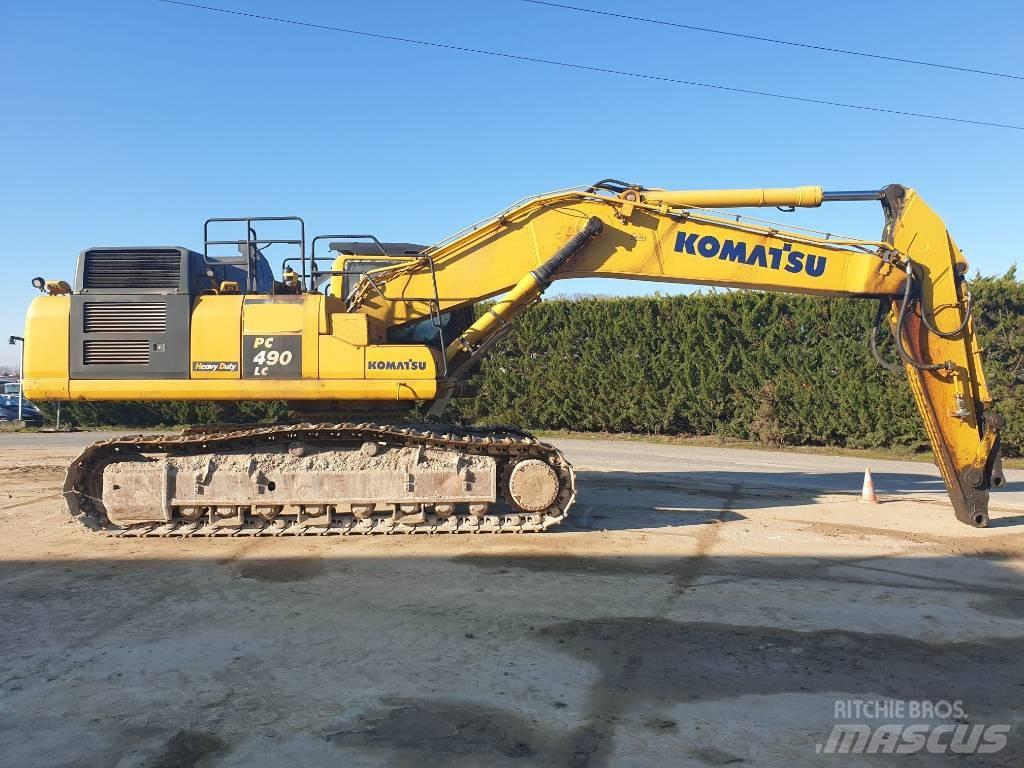 Komatsu PC490LC-11 Escavadeiras de esteiras