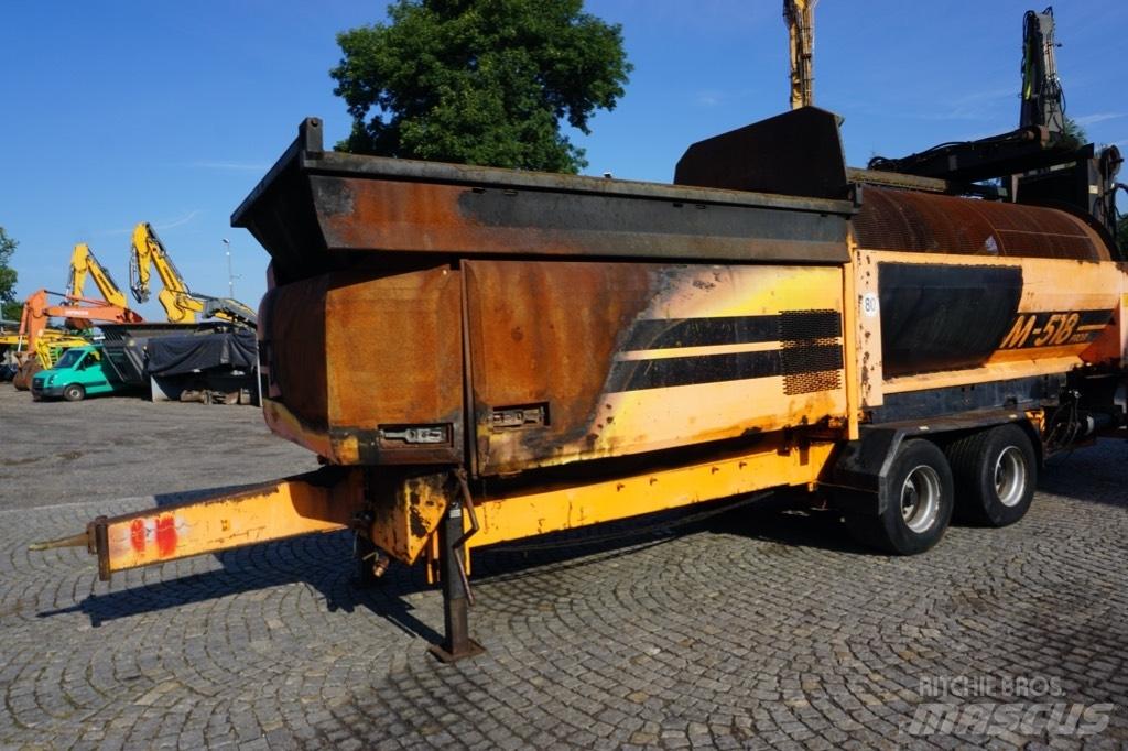 Doppstadt SM 518 Crivos móveis
