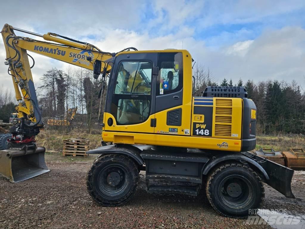 Komatsu PW148-8 Escavadoras de rodas