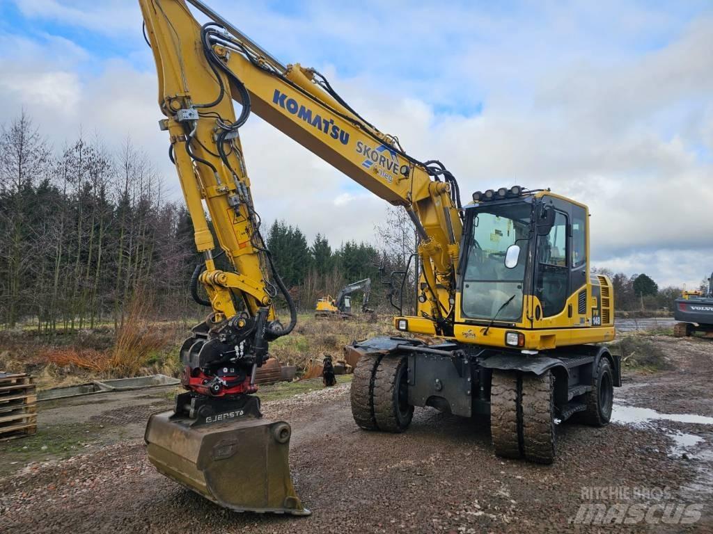 Komatsu PW148-8 Escavadoras de rodas