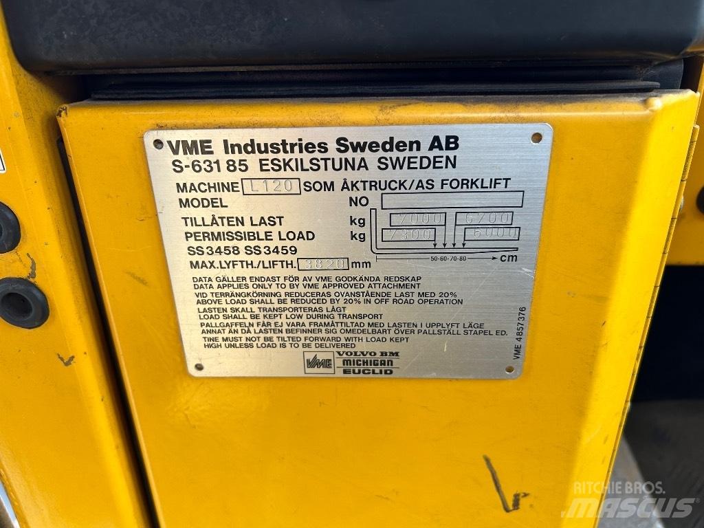 Volvo L 120 Carregadeiras de rodas