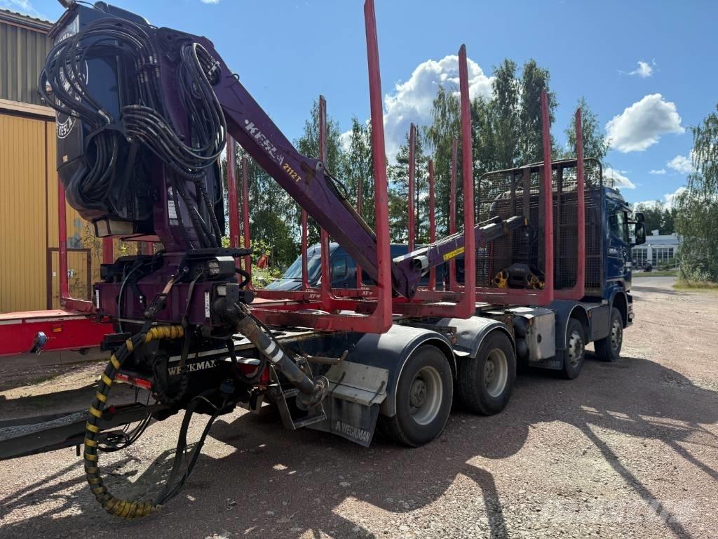Scania R 580 Caminhões de transporte de troncos